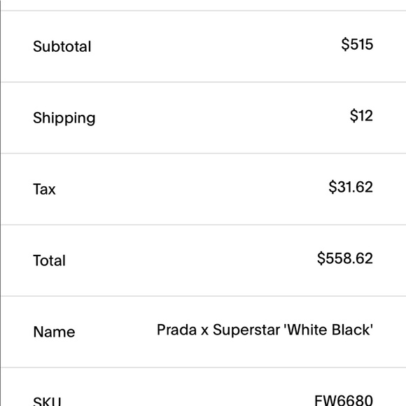 Prada Adidas Superstar - Picture 4 of 4